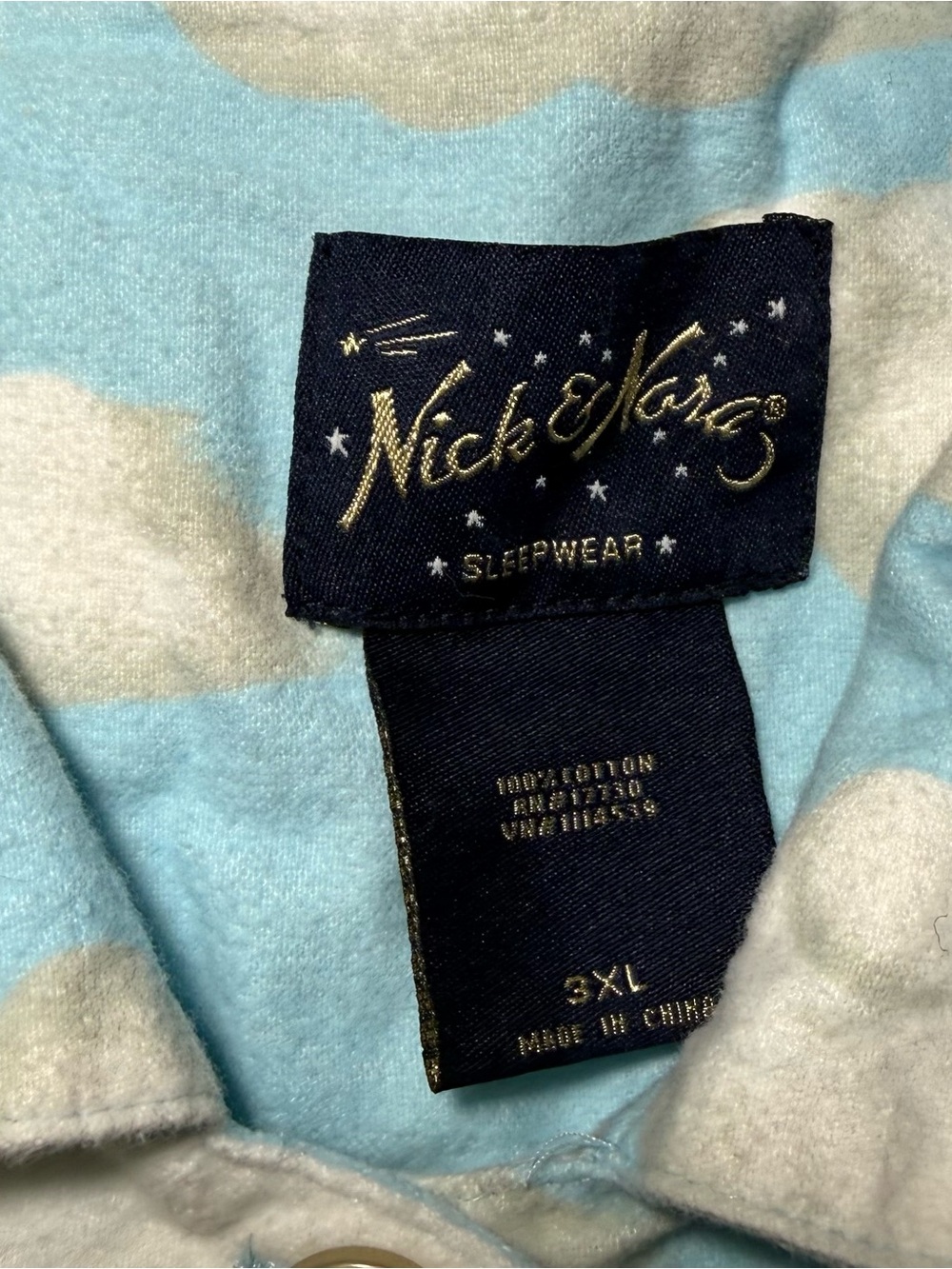 Nick and Nora Cloud 9 Pajama Set Size 3XL - Picture 8 of 14